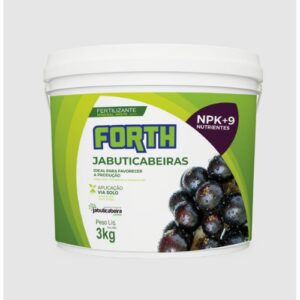 Fertilizante Adubo Forth Jabuticabeiras Npk Balde 3kg